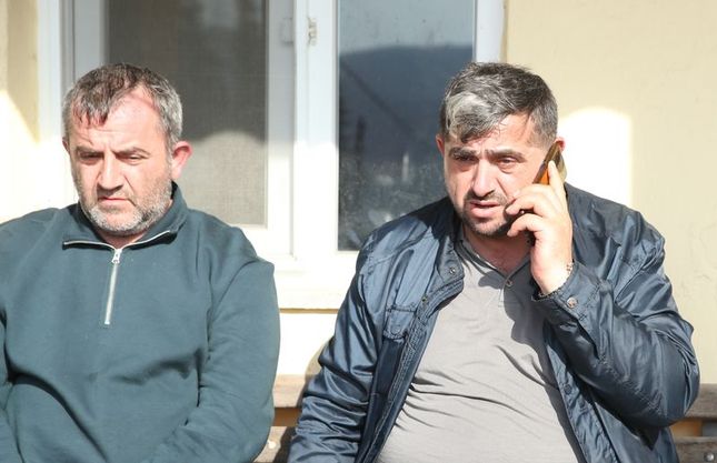 Huriye Helvacı'nın eşi Bayram Helvacı (sağda).