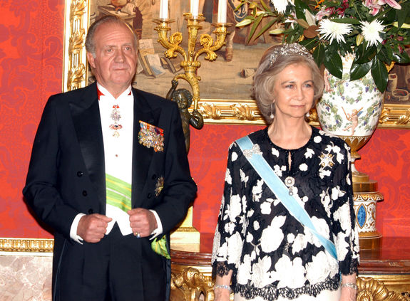 Juan Carlos ve Kraliçe Sofía