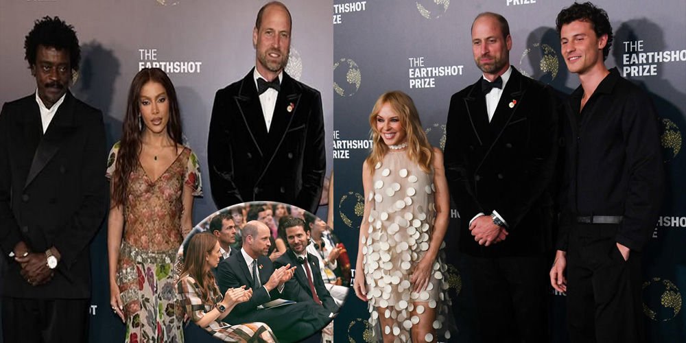 Prens William ünlüleri ağırladı