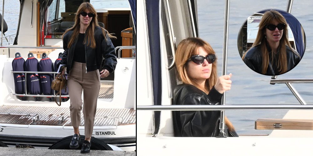 Tekneyle Bebek'e geldi