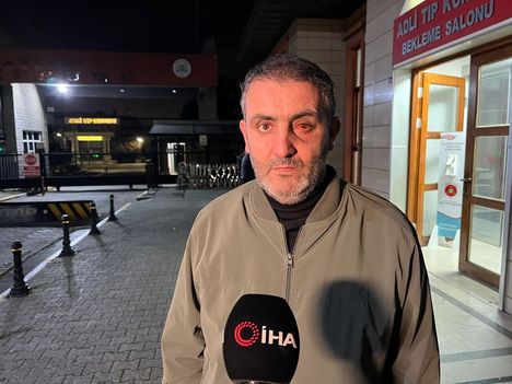 Amca Şahin Gayrinal, kazaya ilişkin bilgi verdi.