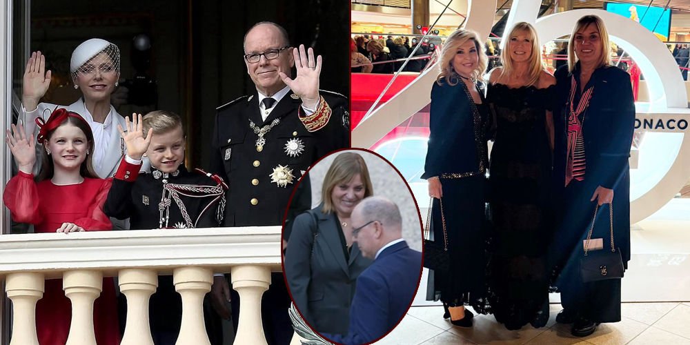 Biren'e 'Ordre des Grimaldi' nişanı...