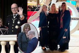 Biren'e 'Ordre des Grimaldi' nişanı...