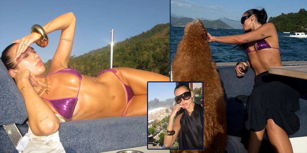 Brezilya'da güneşlendi