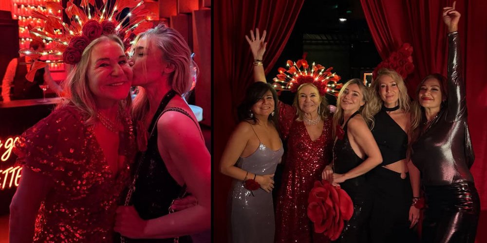 70'inci yaşını dostlarıyla kutladı...