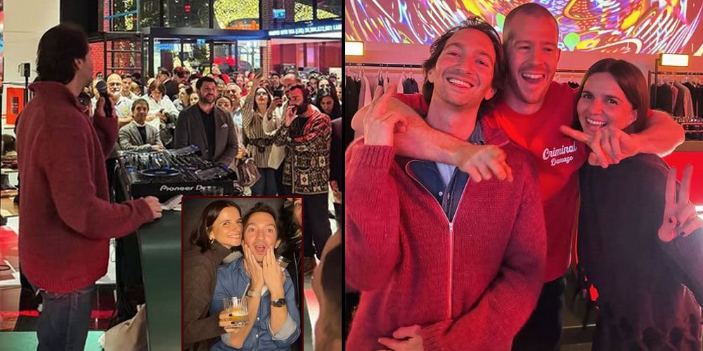 Açılışı partiyle kutladılar