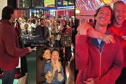 Açılışı partiyle kutladılar