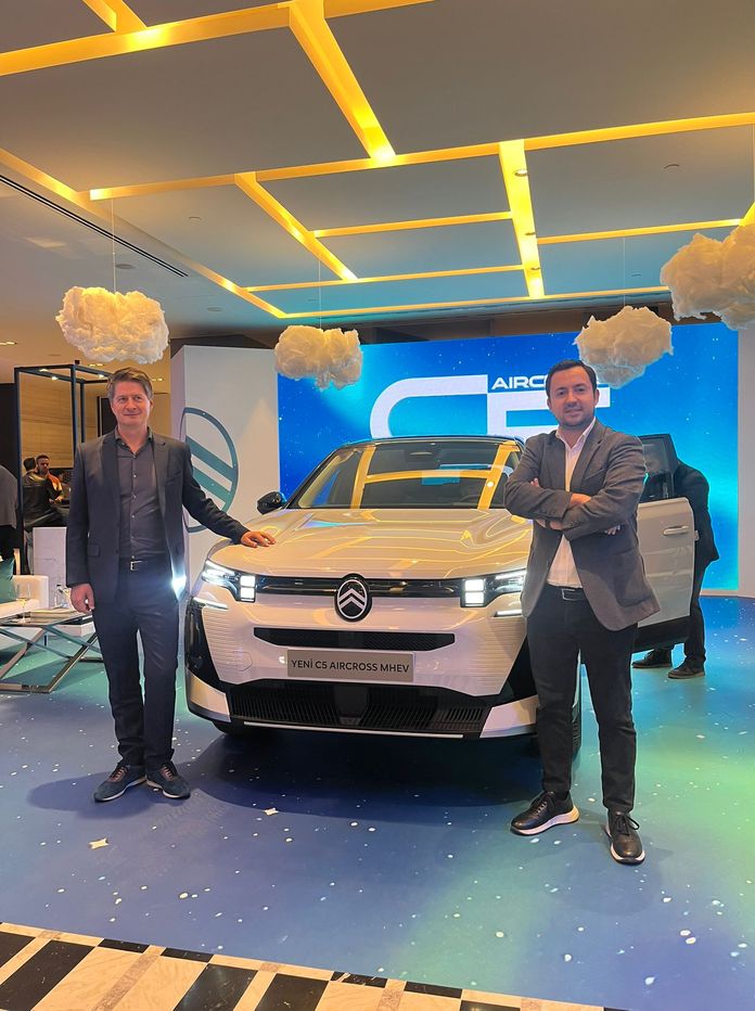 Citroën CEO Xavier Chardon ile Türkiye ziyareti kapsamında bir araya geldik