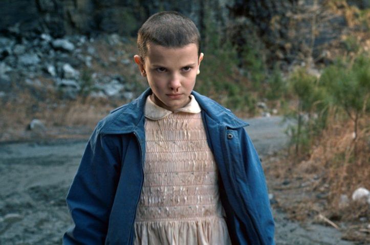Millie Bobby Brown 'Stranger Things' dizisiyle çocuk oyuncu olarak ünlendi