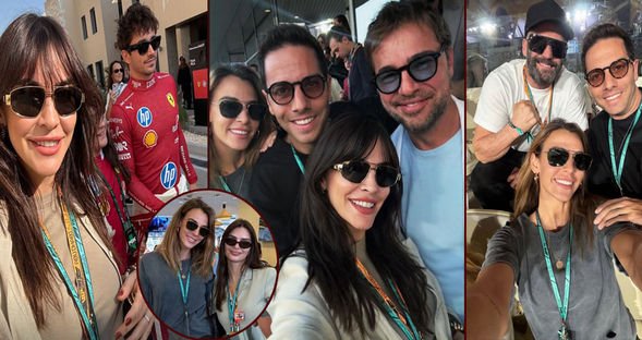 Ünlü isimlerle F1 heyecanı...