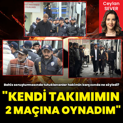 İşte şüphelilerin hakimlik sorgusundaki ifadeleri!