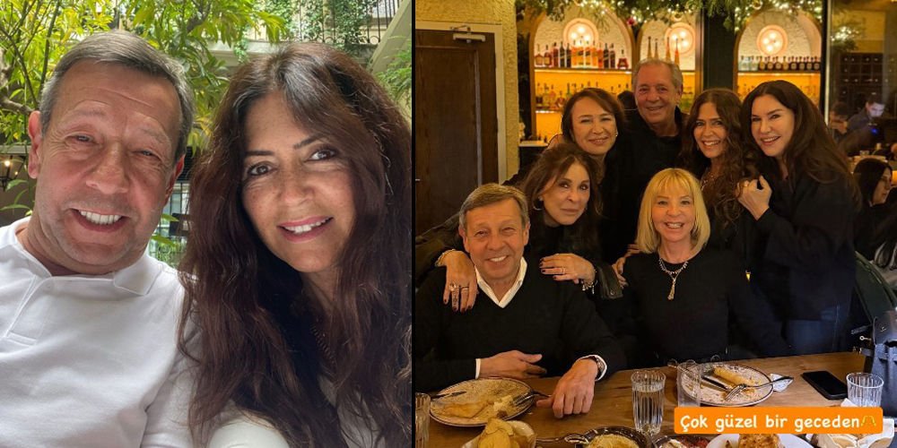 Yakın dostlar yemeğe çıktı
