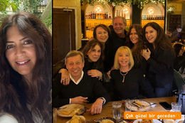 Yakın dostlar yemeğe çıktı