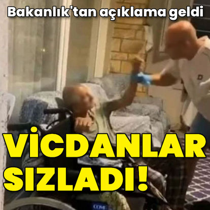 Bakım evinde vicdanları sızlatan görüntüler! Bakanlık'tan açıklama geldi
