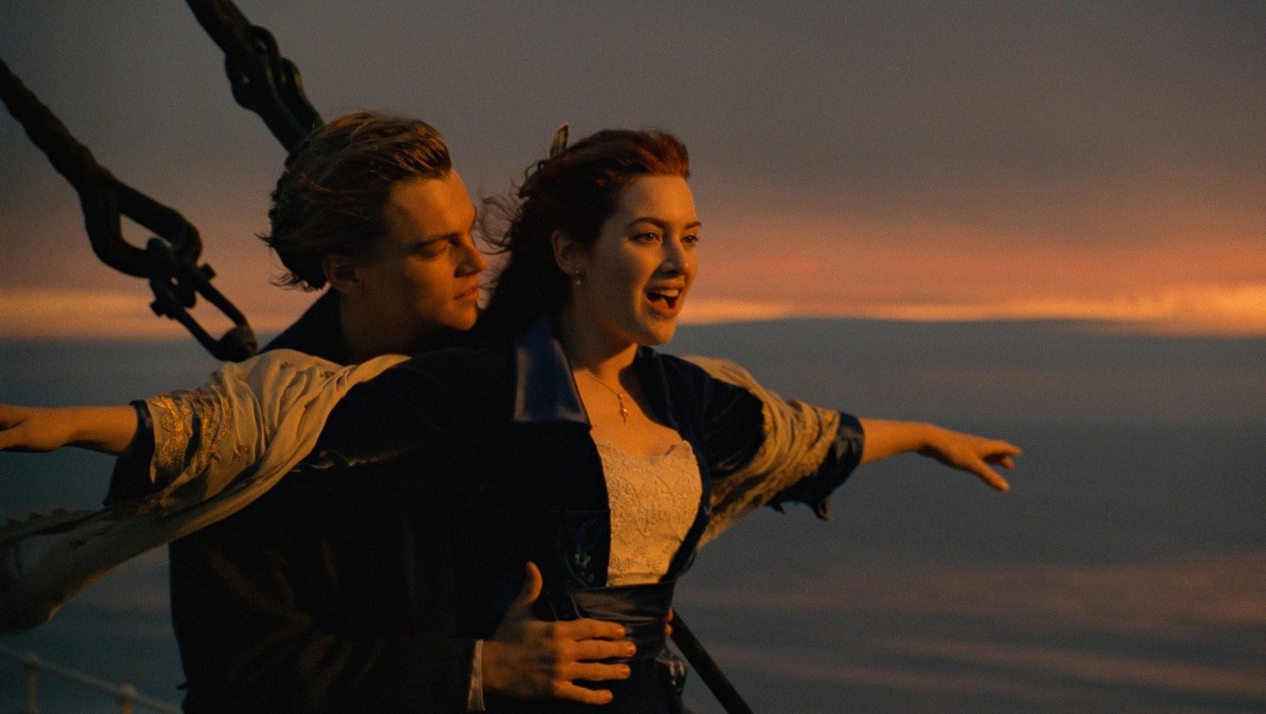 Leonardo DiCaprio, 'Titanic'te başrolü Kate Winslet ile paylaştı. 