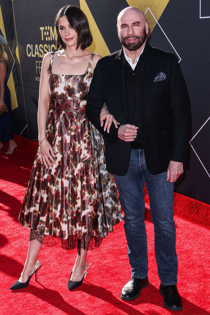 John Travolta ve kızı Ella