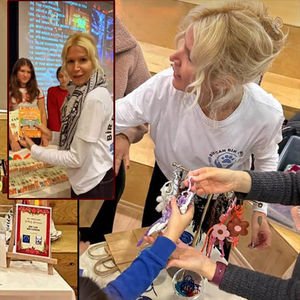 Patili dostları için satış yaptı