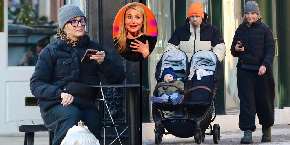 Bebekleriyle New York'ta dolaştılar