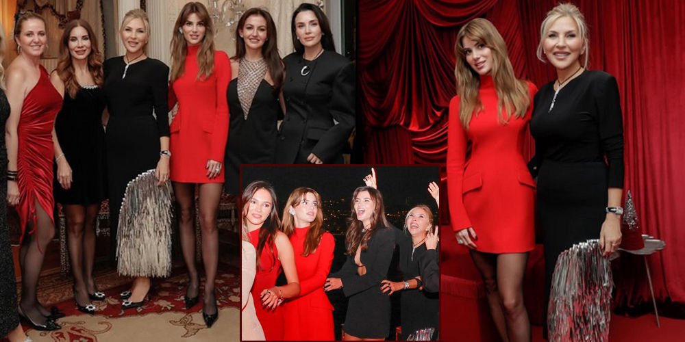 Sabancı'dan yalıda yılbaşı partisi...