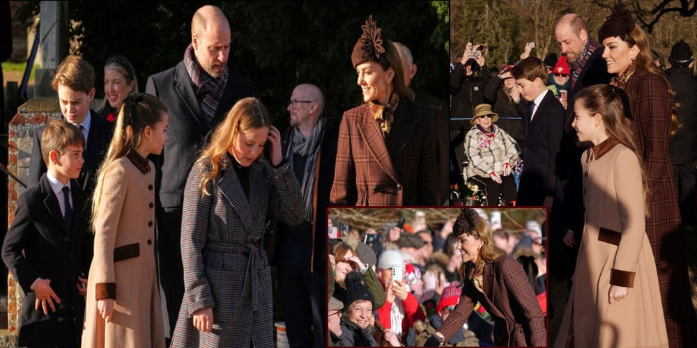 Prens ve ailesi halkla selamlaştı