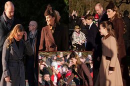 Prens ve ailesi halkla selamlaştı