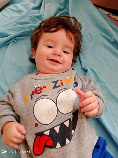 Ayaz daha 1 yaşındaydı.