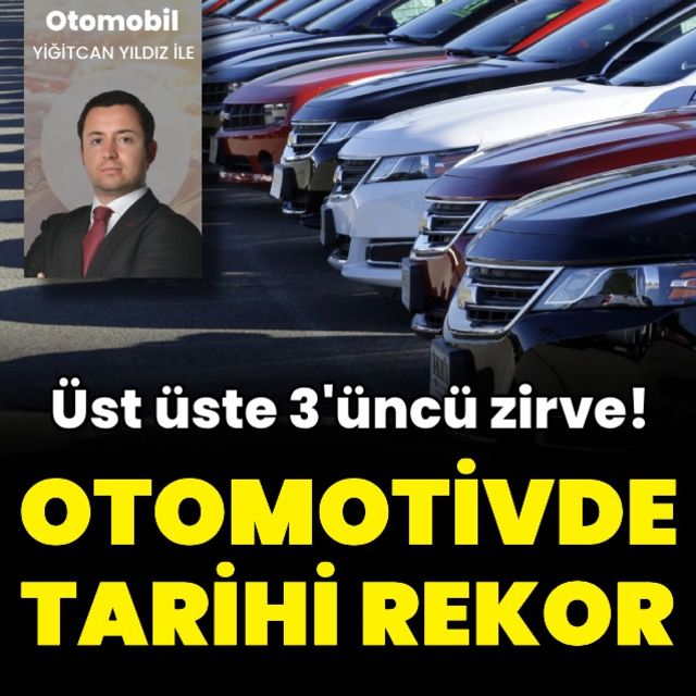 Otomotivde tüm zamanların rekoru