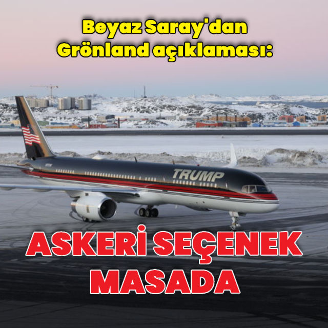 Grönland için askeri seçenek masada