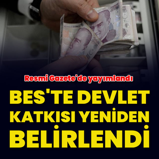 BESte devlet katkısı yeniden belirlendi