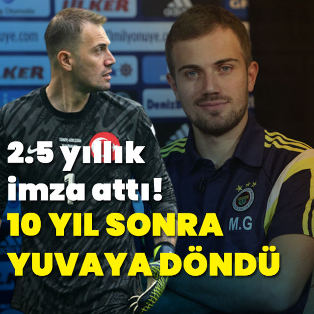 Mert Günok Fenerbahçede: 2.5 yıllık imza!
