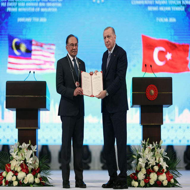 Malezya Başbakanı Ankarada