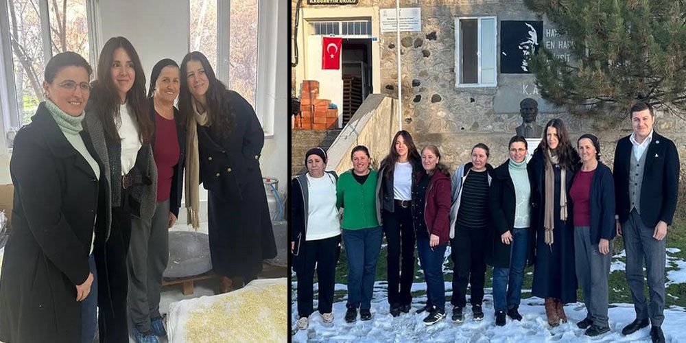 Üreticiye destek için yola çıktı