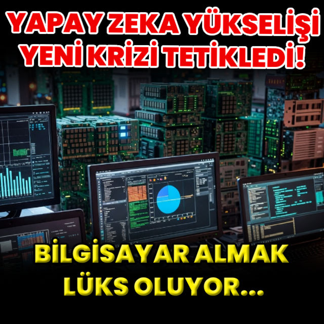 Çipten sonra şimdi de Ram krizi! Bilgisayar almak lüks oldu!