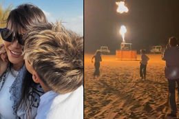 Çölde 10. yaş kutlaması...