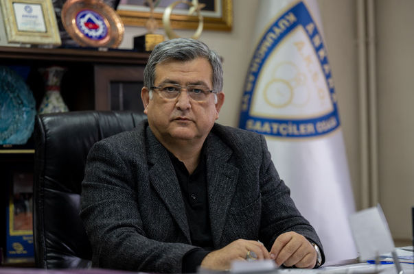 Görsel: Ankara Kuyumcular ve Saatçiler Odası Başkanı Sönmez