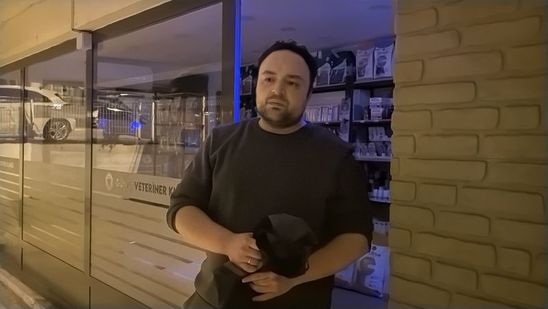 Berk H.’ye müdahale eden veteriner Ahmet Okan Güneş.