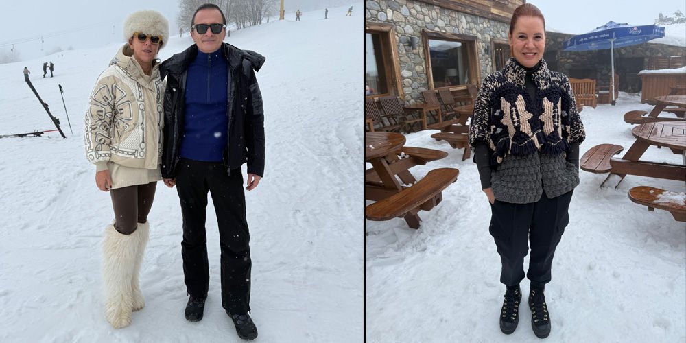 Uludağ'da kayak sezonu...