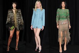 Ünlü yıldızlar defilede...