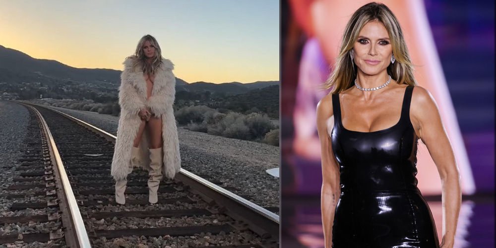 Heidi Klum'dan cesur tanıtım