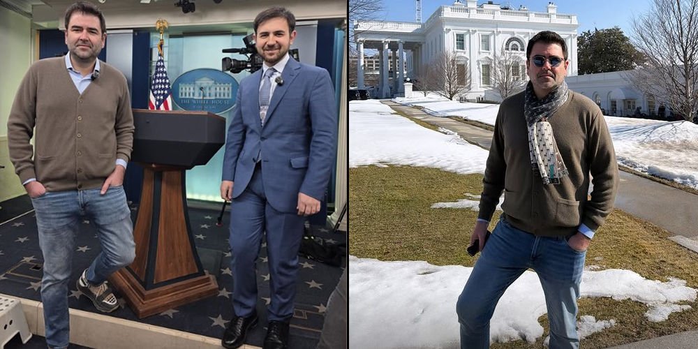 Beyaz Saray'da çekim yaptı