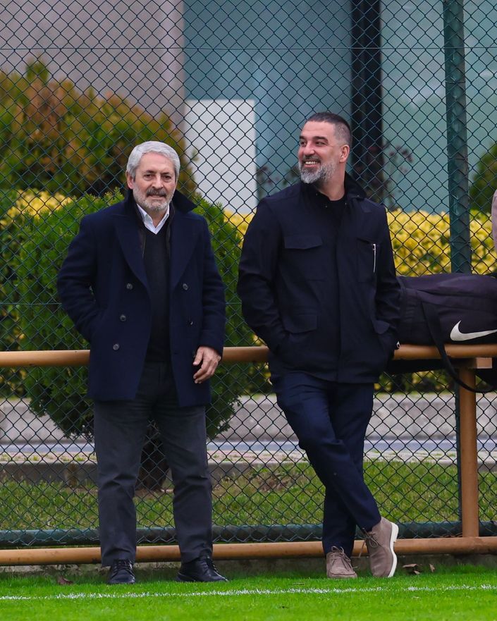 Kasımpaşa Yöneticisi İbrahim Yıldız ve Arda Turan