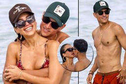 Aşıklar Miami Sahili'nde...