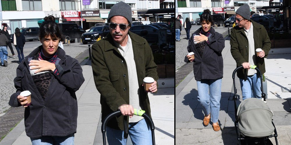 Rafael bebek caddede...