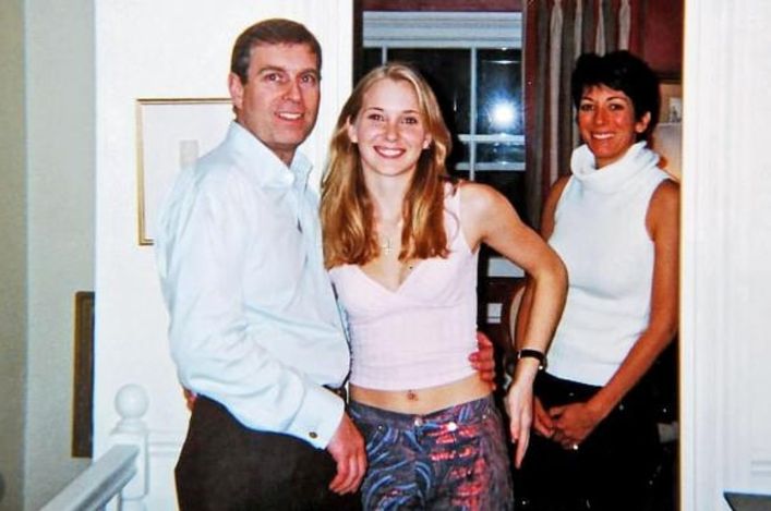 Andrew, Virginia Giuffre ve Ghislaine Maxwell