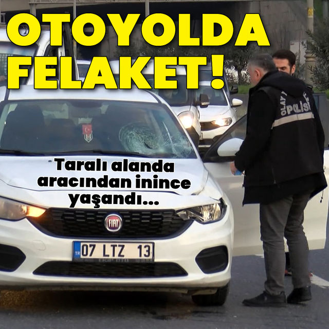 Önce araba sonra cip çarptı! 1 ölü