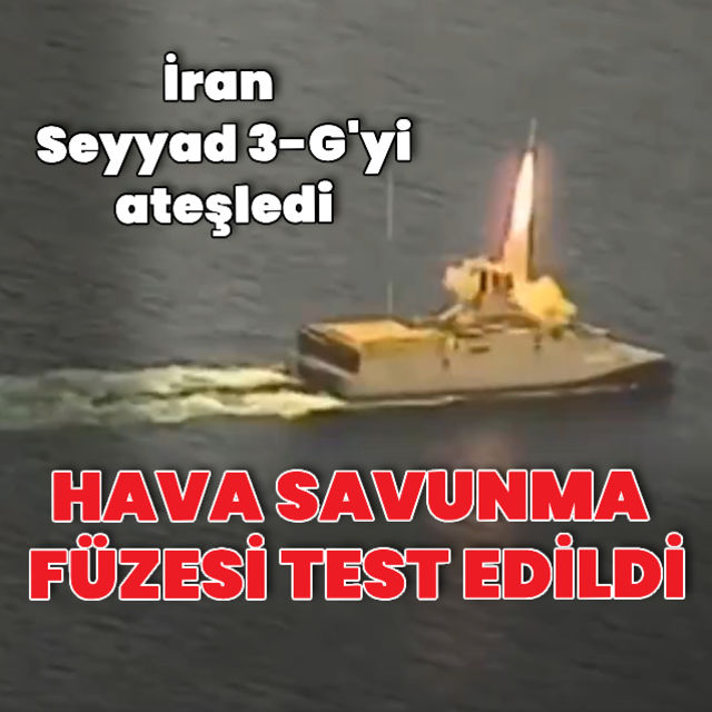 İran Seyyad 3-G’yi ilk kez denedi