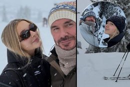 Kızıyla Courchevel'de...