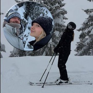 Kızıyla Courchevel'de...