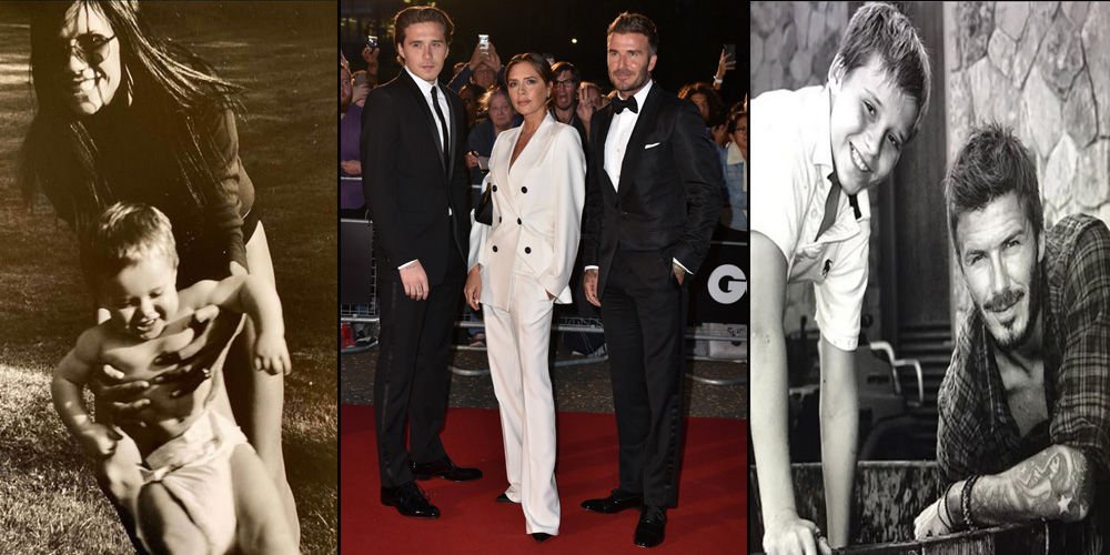 Beckham çiftinden oğullarına kutlama...