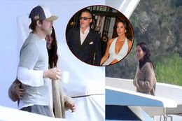 Çekim arasında aşk molası...